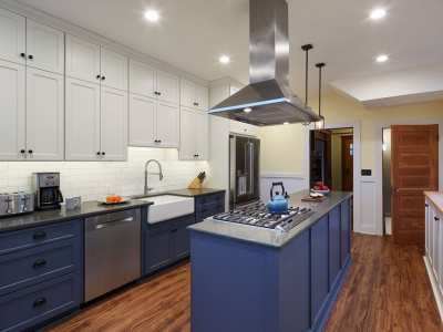 Kitchen-Remodel-Blue-Cabinets