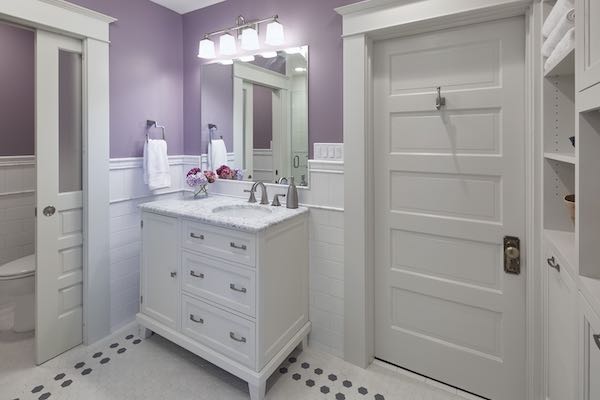 Bathroom Remodel  White Classic