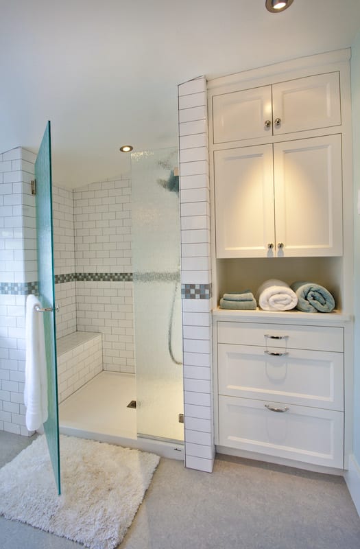 NE Northeast Portland Bathroom Remodel Walk In Shower